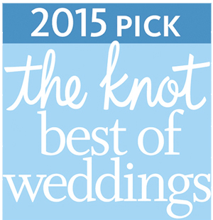 The Knot Best of Wedding Award winner